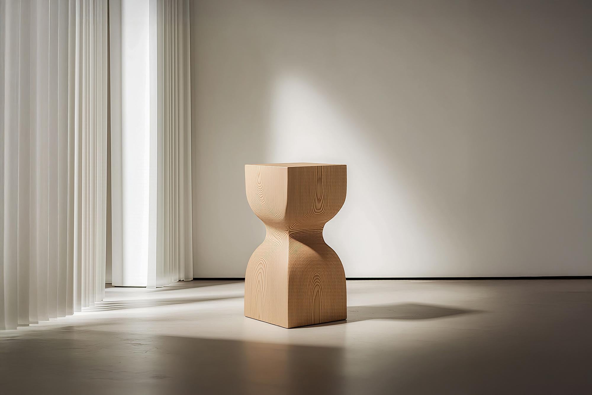 Socle No59 Stool, Solid Wood Contemporary Furniture by NONO

Socle side table, auxiliary table, night stand

Socle is a small solid wood table designed by the NONO design team. Made of solid wood, its elaborated construction serves as a support,