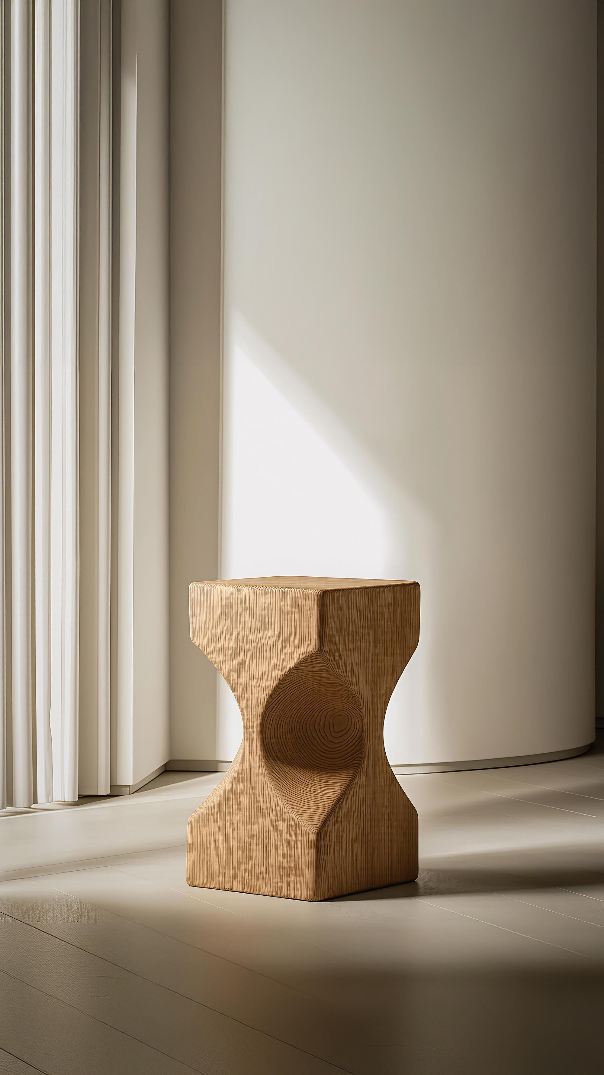 Mid-Century Modern Socle No61 Table d'appoint, Meuble en bois contemporain par NONO en vente