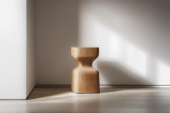 Socle No64 Side Table, Minimal Wooden Furniture by Joel Escalona