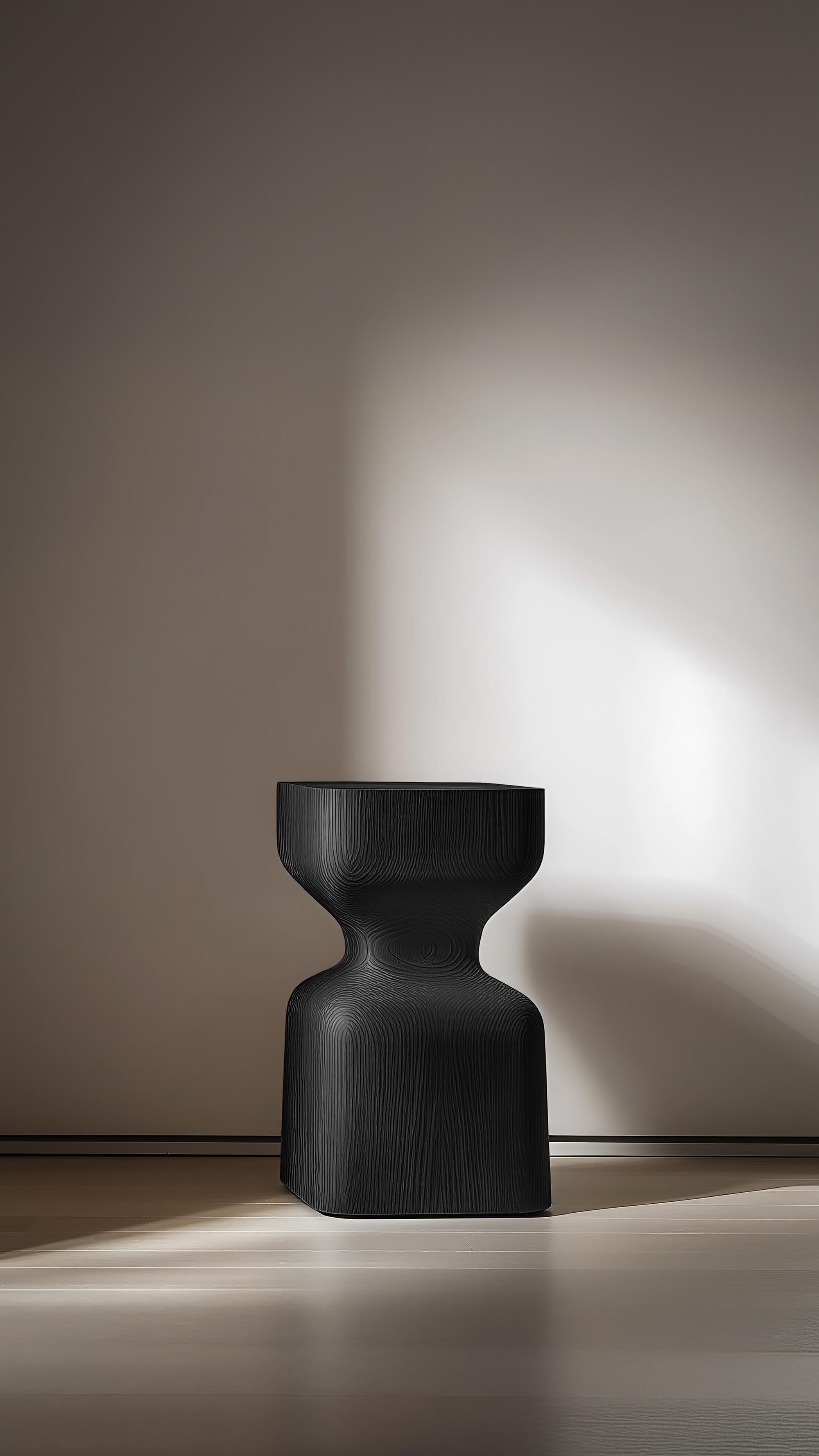 Table d'appoint Socle No64, Mobilier en bois minimal de Joel Escalona Neuf - En vente à Ciudad de México, CDMX