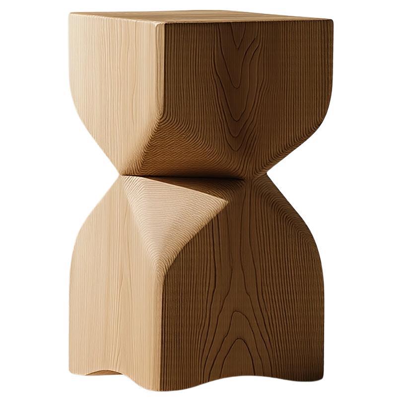 Socle No67 Side Table, Wooden Interior Design Piece by NONO