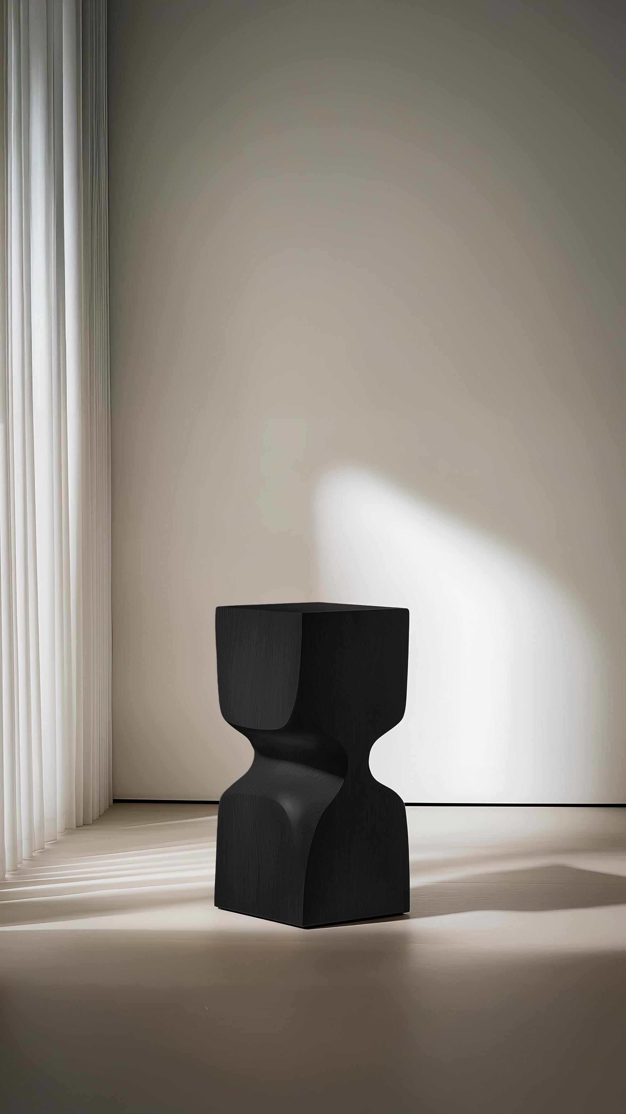 Socle No69 Stool, Solid Wood Contemporary Furniture by NONO Neuf - En vente à Ciudad de México, CDMX