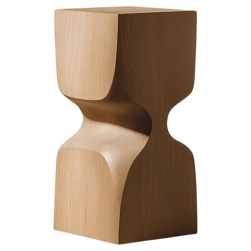 Socle No69 Stool, Solid Wood Contemporary Furniture by NONO