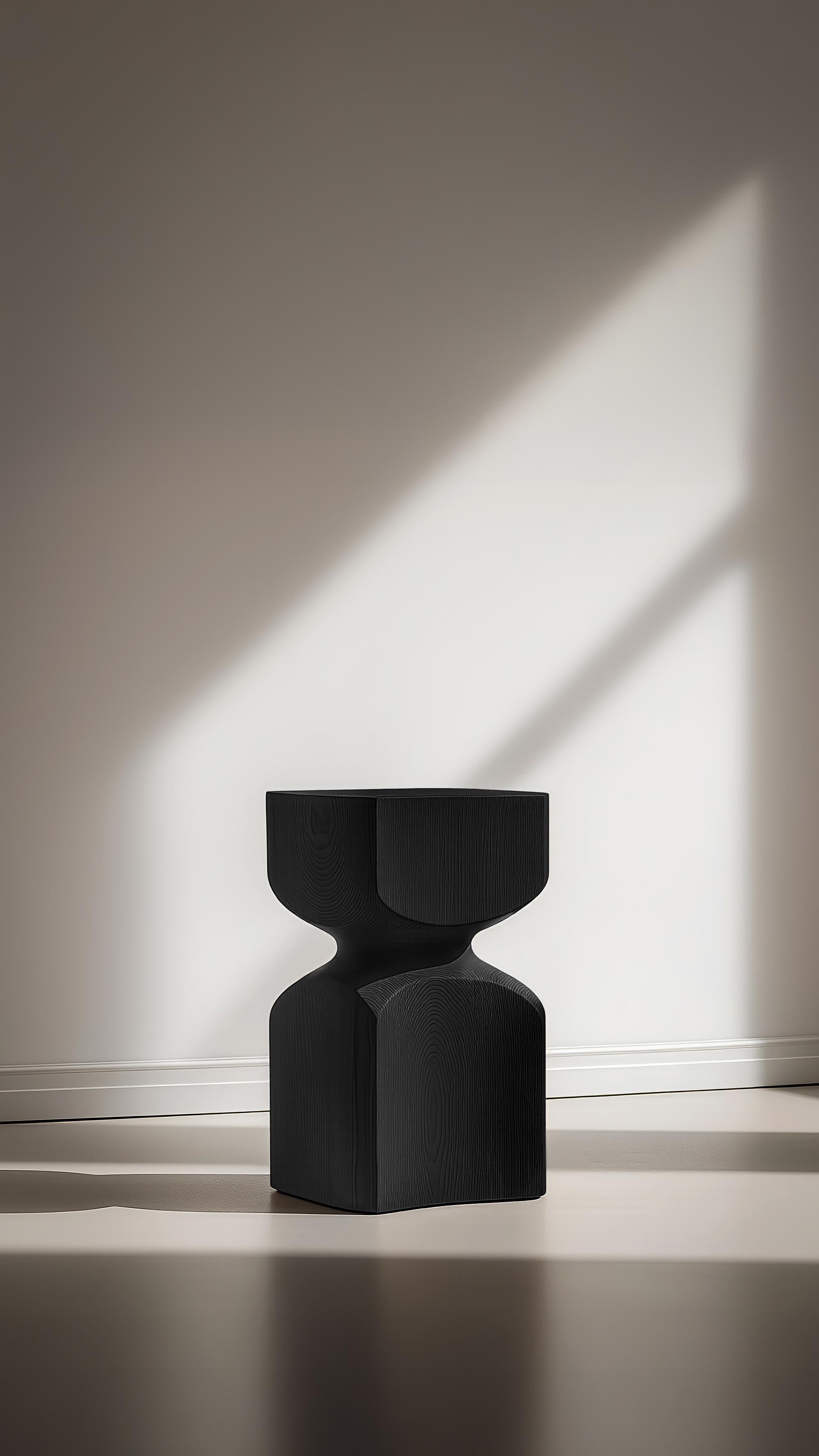 Table d'appoint Socle No70, pièce contemporaine en bois de Joel Escalona Neuf - En vente à Ciudad de México, CDMX