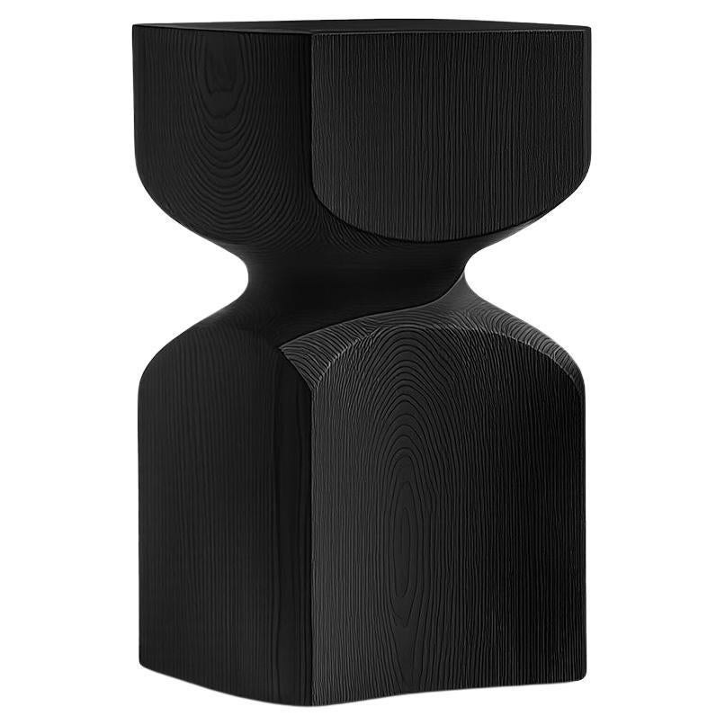 Socle No70 Side Table, Contemporary Wooden Piece by Joel Escalona