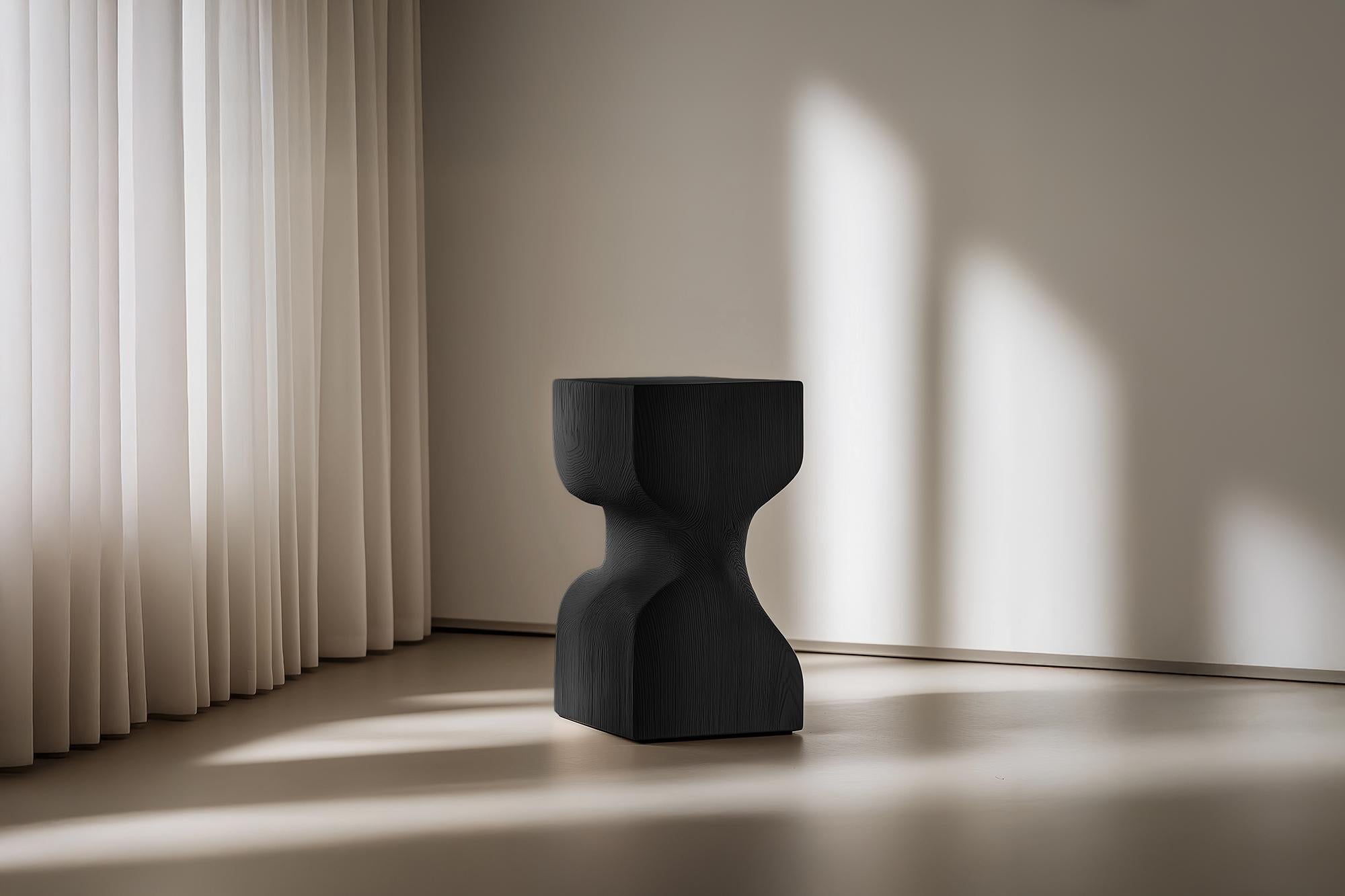 Mexicain Socle No71 Table de nuit en bois massif Design Modern par NONO en vente