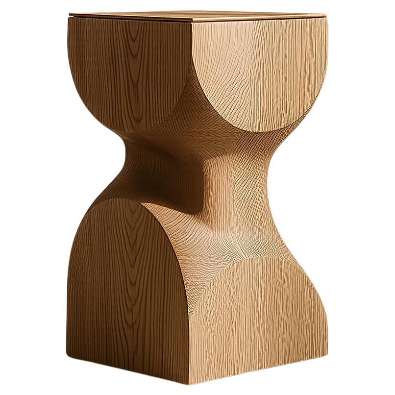 Socle No75 Stool, Wooden Contemporary Furniture by NONO