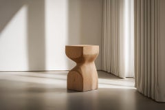 Socle No79 Side Table in Solid Wood, Contemporary Furniture by NONO