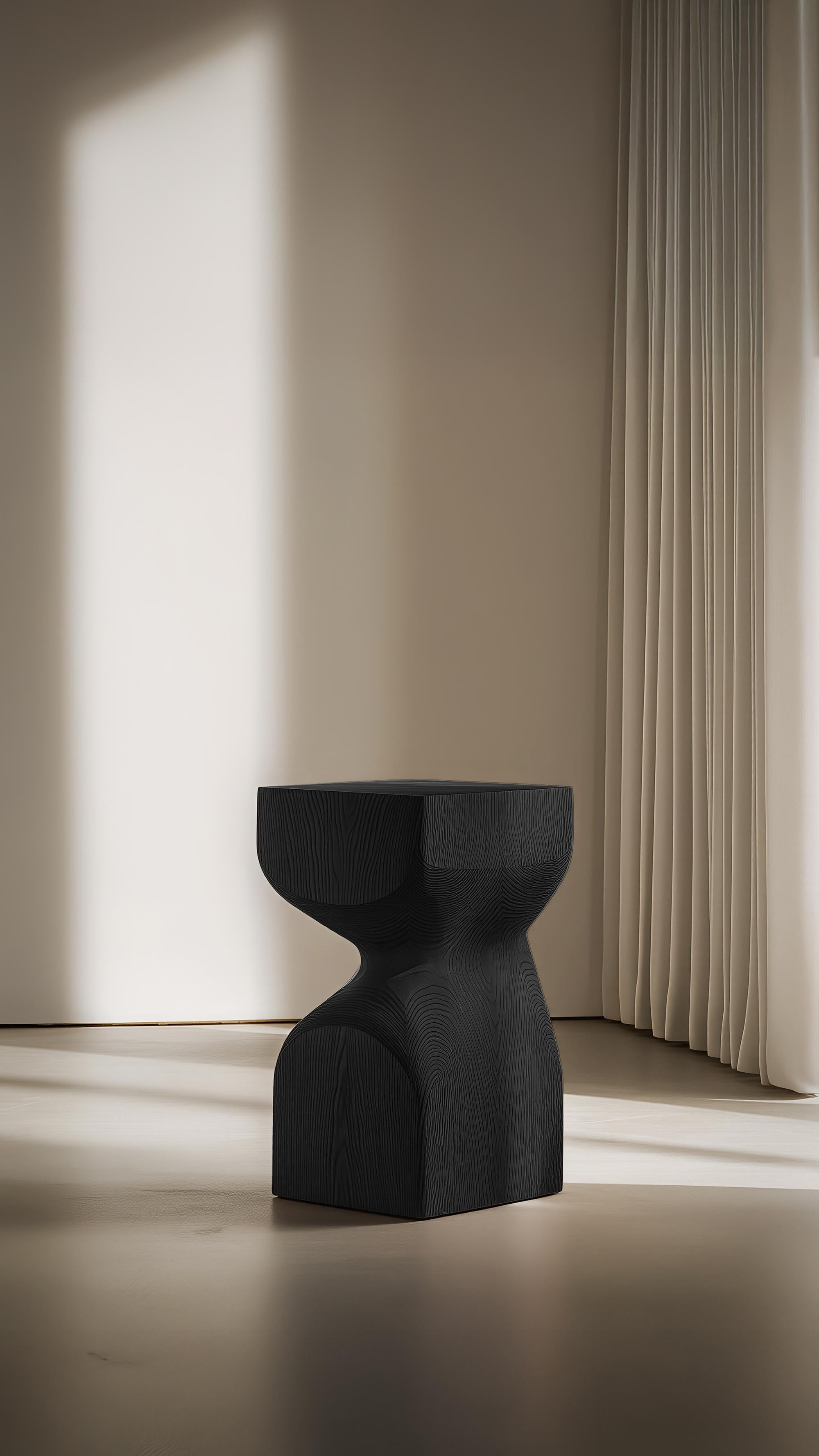 Socle No79 Table d'appoint en bois massif, Mobilier contemporain par NONO Neuf - En vente à Ciudad de México, CDMX