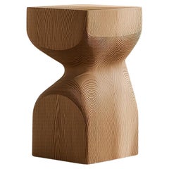 Socle No79 Side Table in Solid Wood, Contemporary Furniture by NONO