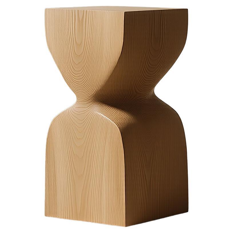 Socle No81 Stool, Solid Wood Minimal Furniture by NONO en vente