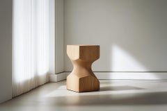 Socle No85 Side Table, Wooden Contemporary Piece by NONO