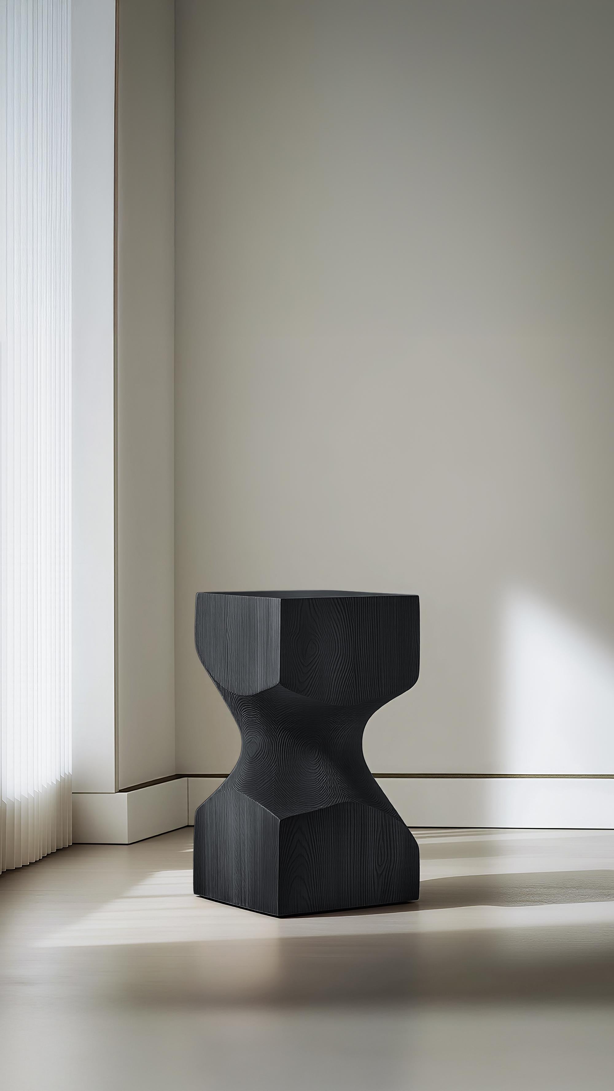 Socle No85 Table d'appoint, pièce contemporaine en bois par NONO Neuf - En vente à Ciudad de México, CDMX