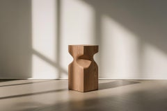 Socle No89 Nightstand, Wooden Contemporary Design by NONO