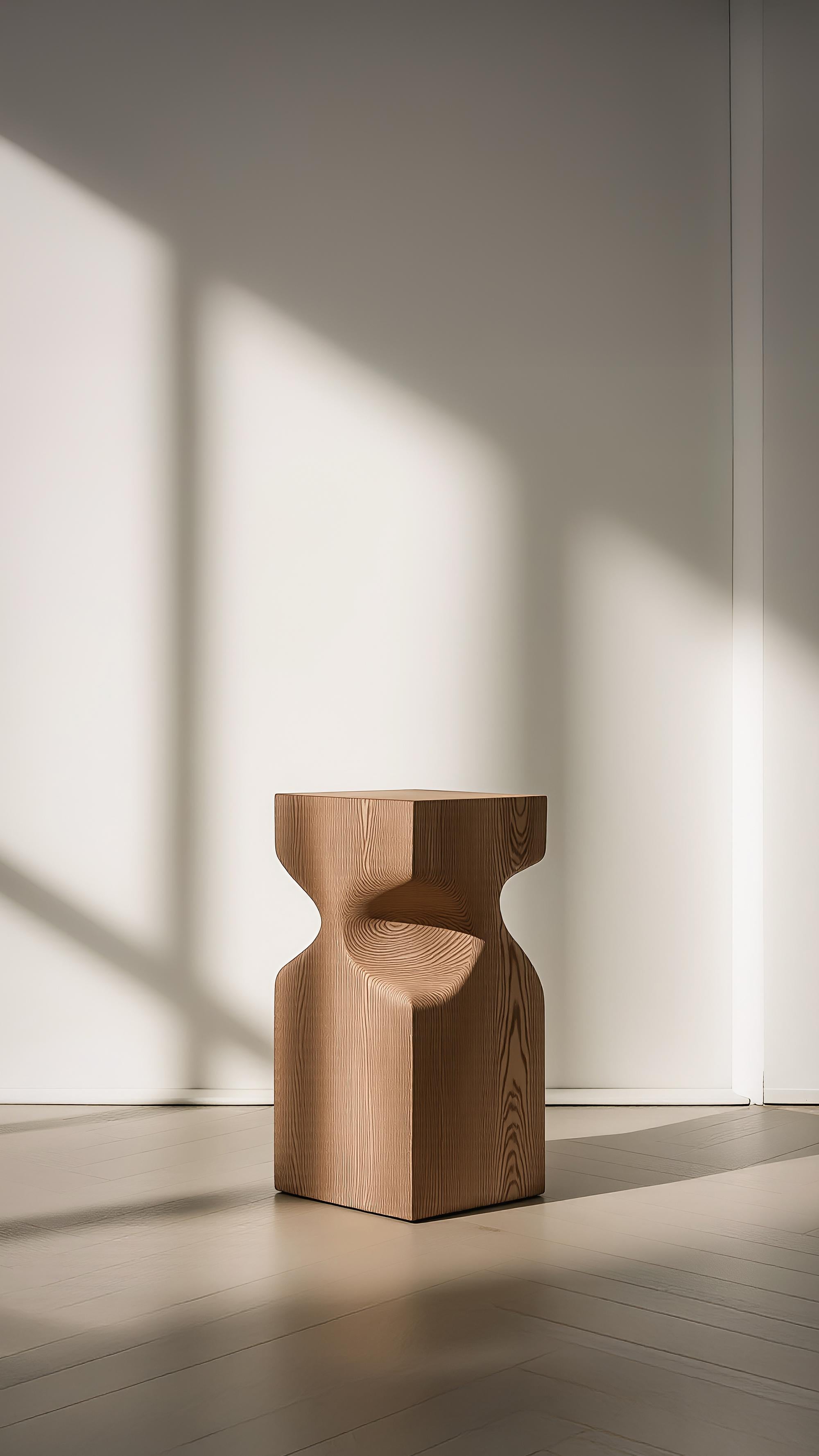 Mid-Century Modern Socle No89 Table de nuit, bois Design/One, design contemporain par NONO en vente