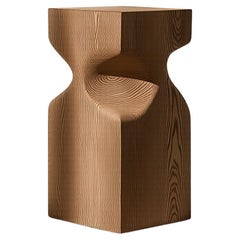 Socle No89 Nightstand, Wooden Contemporary Design by NONO