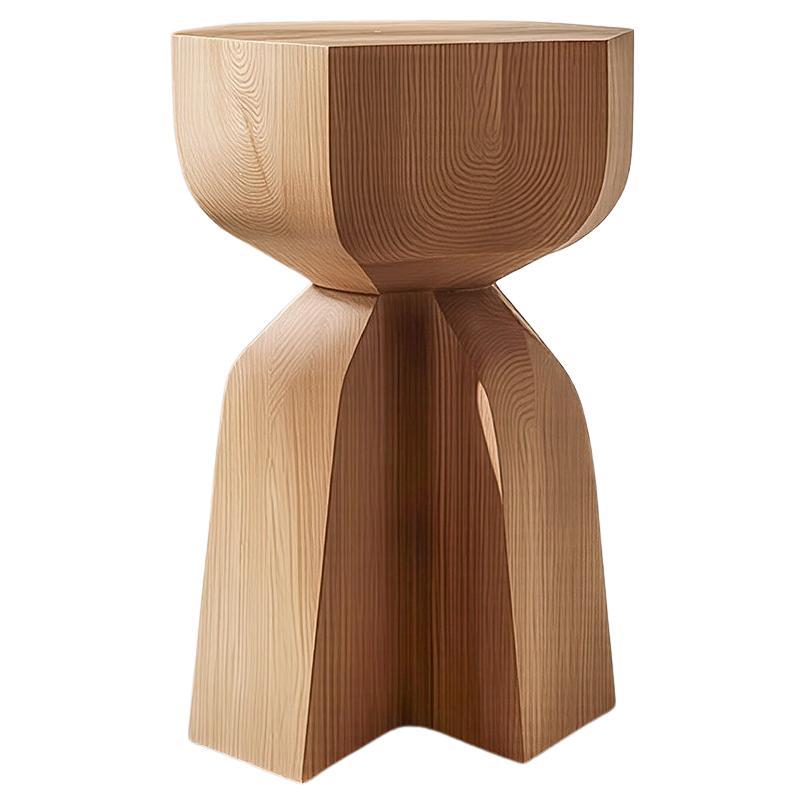 Socle No95 Nightstand, Contemporary Wooden Furniture by NONO