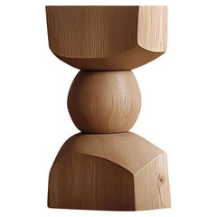 Socle No97 Side Table, Solid Wood Contemporary Furniture by NONO