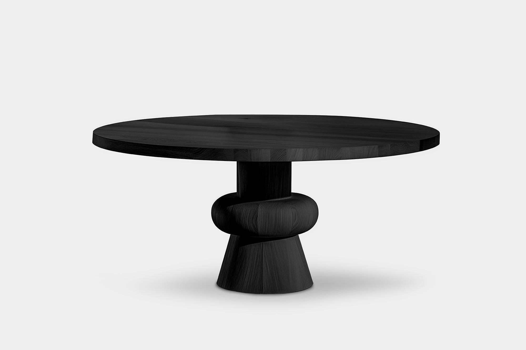 La Elegancia de Socle, Mesas de Comedor de Madera Maciza, Perfectas para Reuniones No42 Mexicano en venta