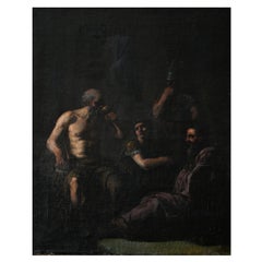 Socrate, 18° secolo, Olio su tela, non firmato
