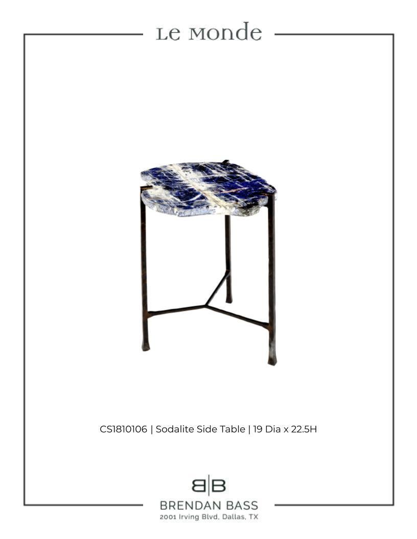 Contemporary Sodaliet Side Table  For Sale