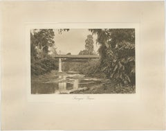 Soengei Serpa, Sumatra — Antique Photogravure by C.J. Kleingrothe, c.1900