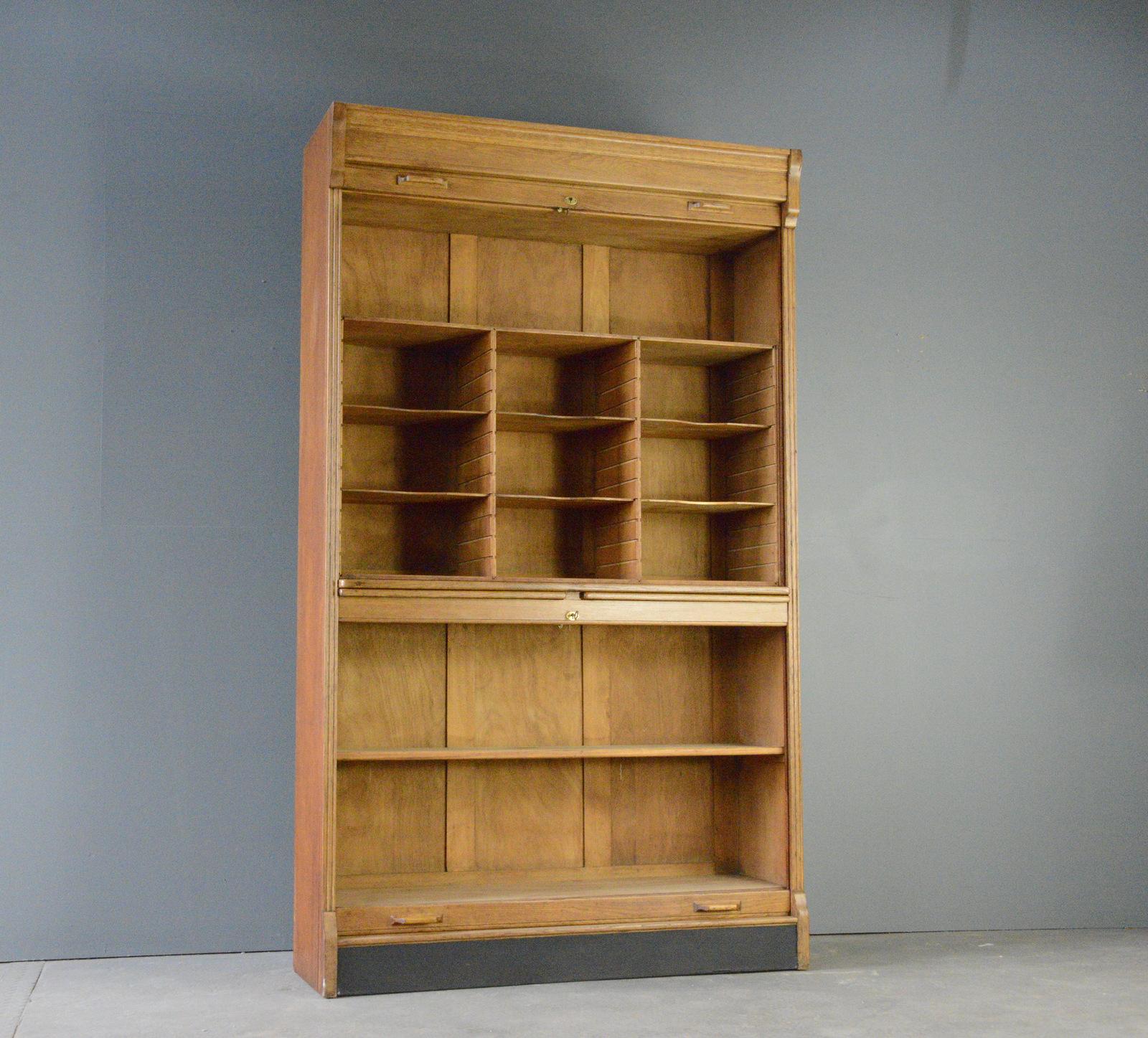 Libreria con ante a tamburo di Soennecken, circa anni '20 in vendita 2