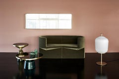 Sofa 2 seaters Classicon Odin Sofa Design Konstantin Grcic - Green