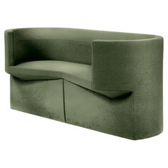 Sofa 2 seaters Classicon Odin Sofa Design Konstantin Grcic - Green