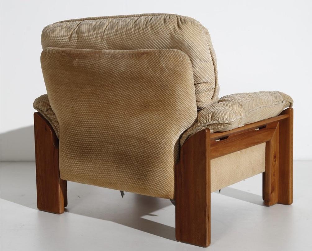 Late 20th Century Sofa and 2 armchairs set Mario Marenco 1970 