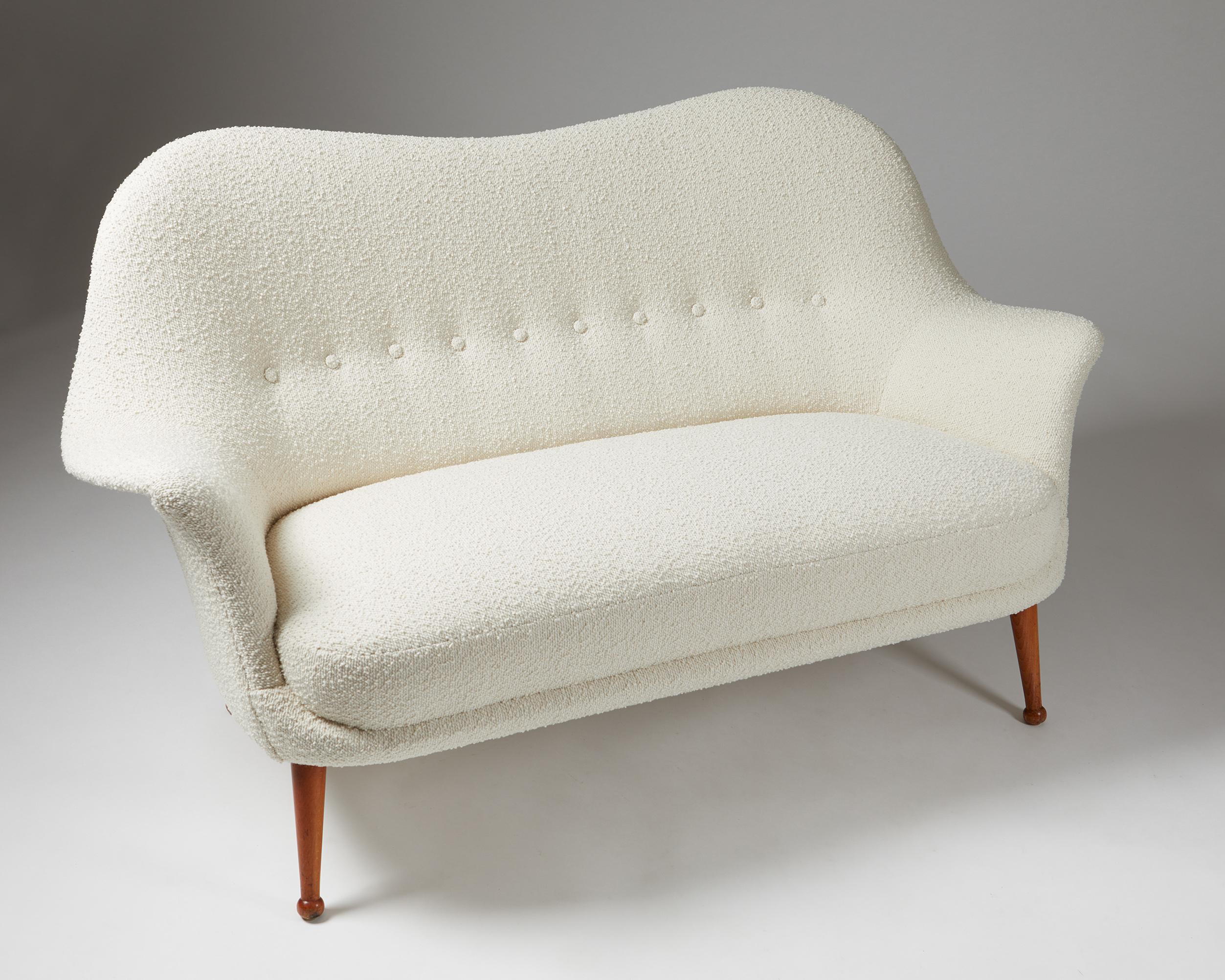 Sofa and Armchair “Divina” Designed by Arne Norell, for Norell Möbler, Sweden For Sale 2