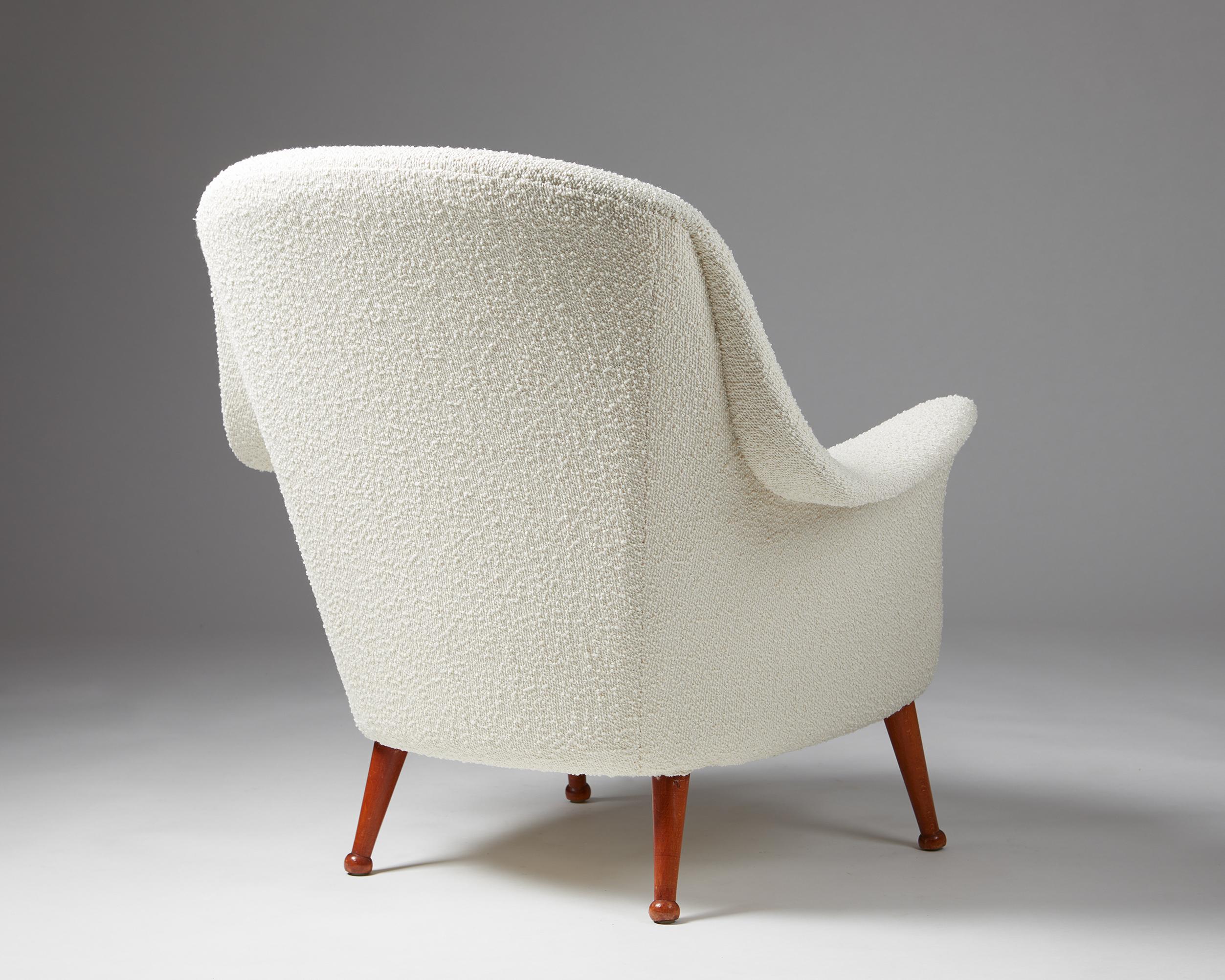 Canapé et fauteuil Divina conçus par Arne Norell, pour Norell Mbler, Suède en vente 9