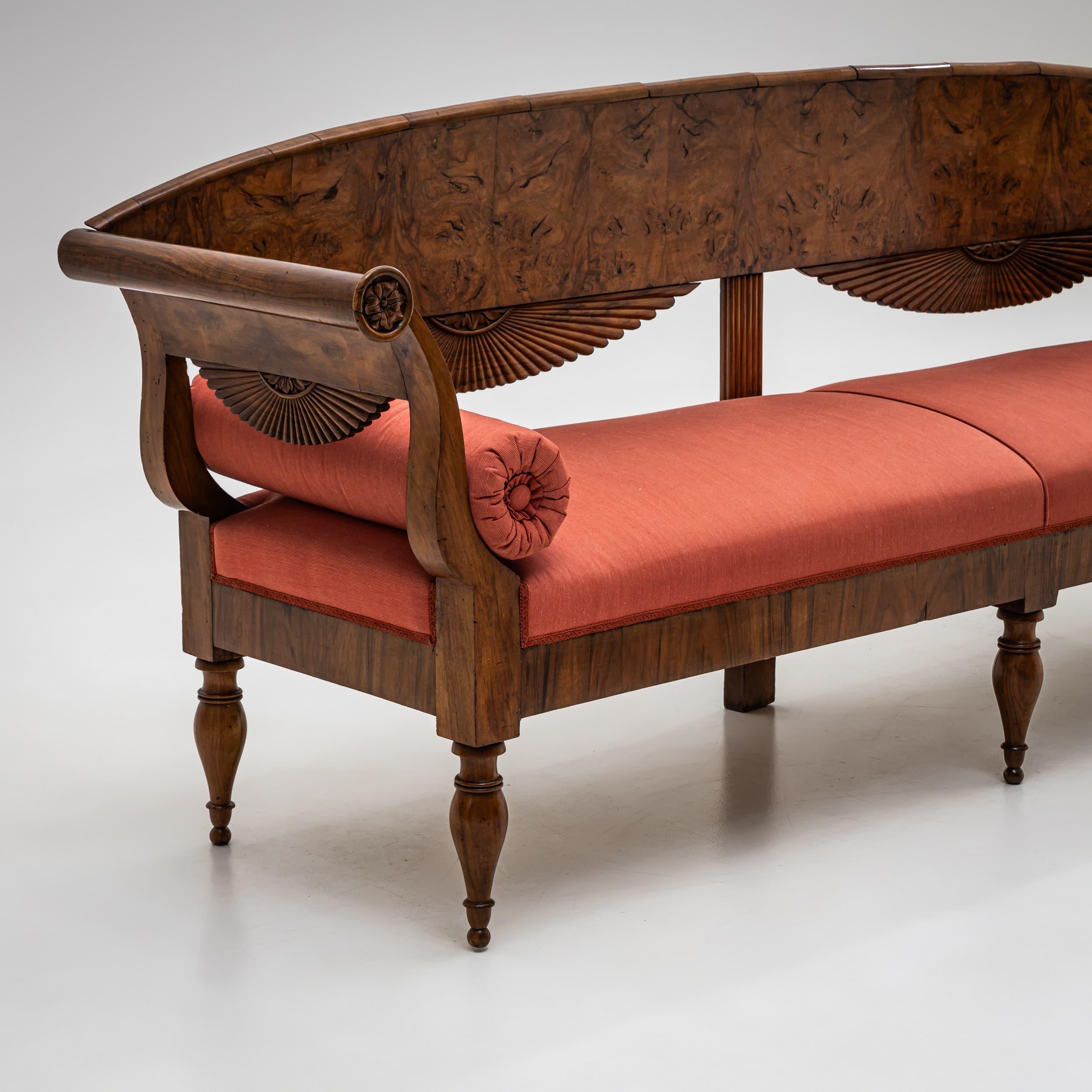 Sofa und Sessel, Italien um 1830 (Biedermeier) im Angebot