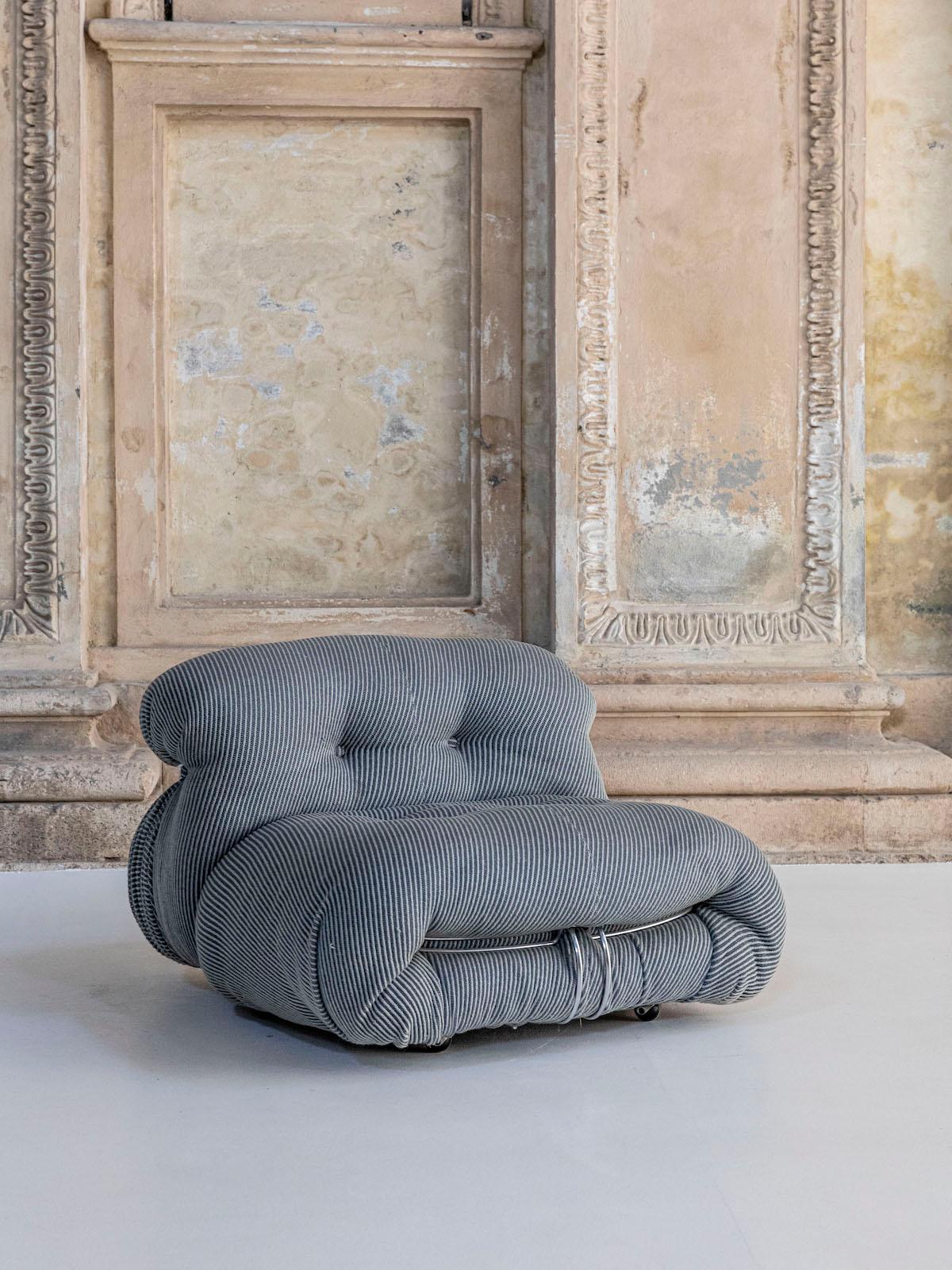 Sofa and Armchair Set by Afra Bianchin Scarpa e Tobia Scarpa, Cassina 2