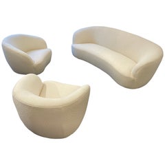 Sofa- und Sessel-Set von Frederico Munari
