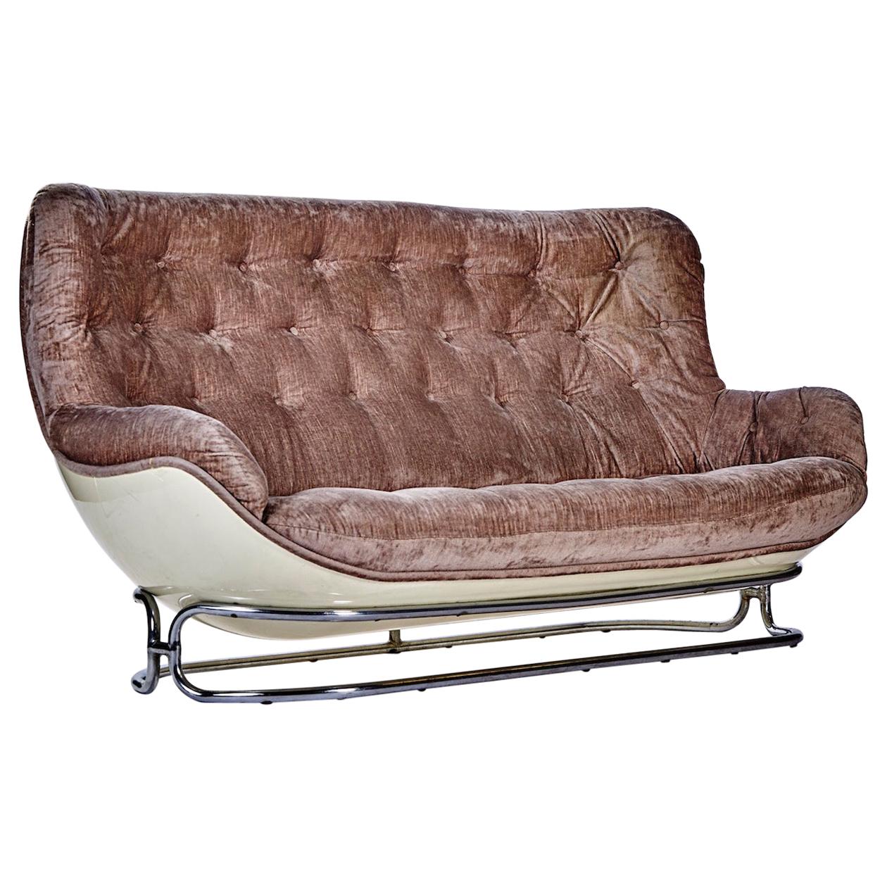 Sofa et paire de fauteuils par Airborne en vente