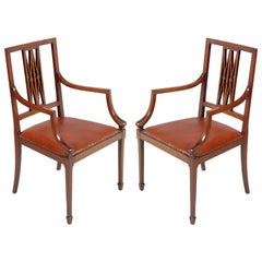 Sofa and Armchairs Labelled Jakob & Joseph Kohn Wien, Josef Hoffmann Style