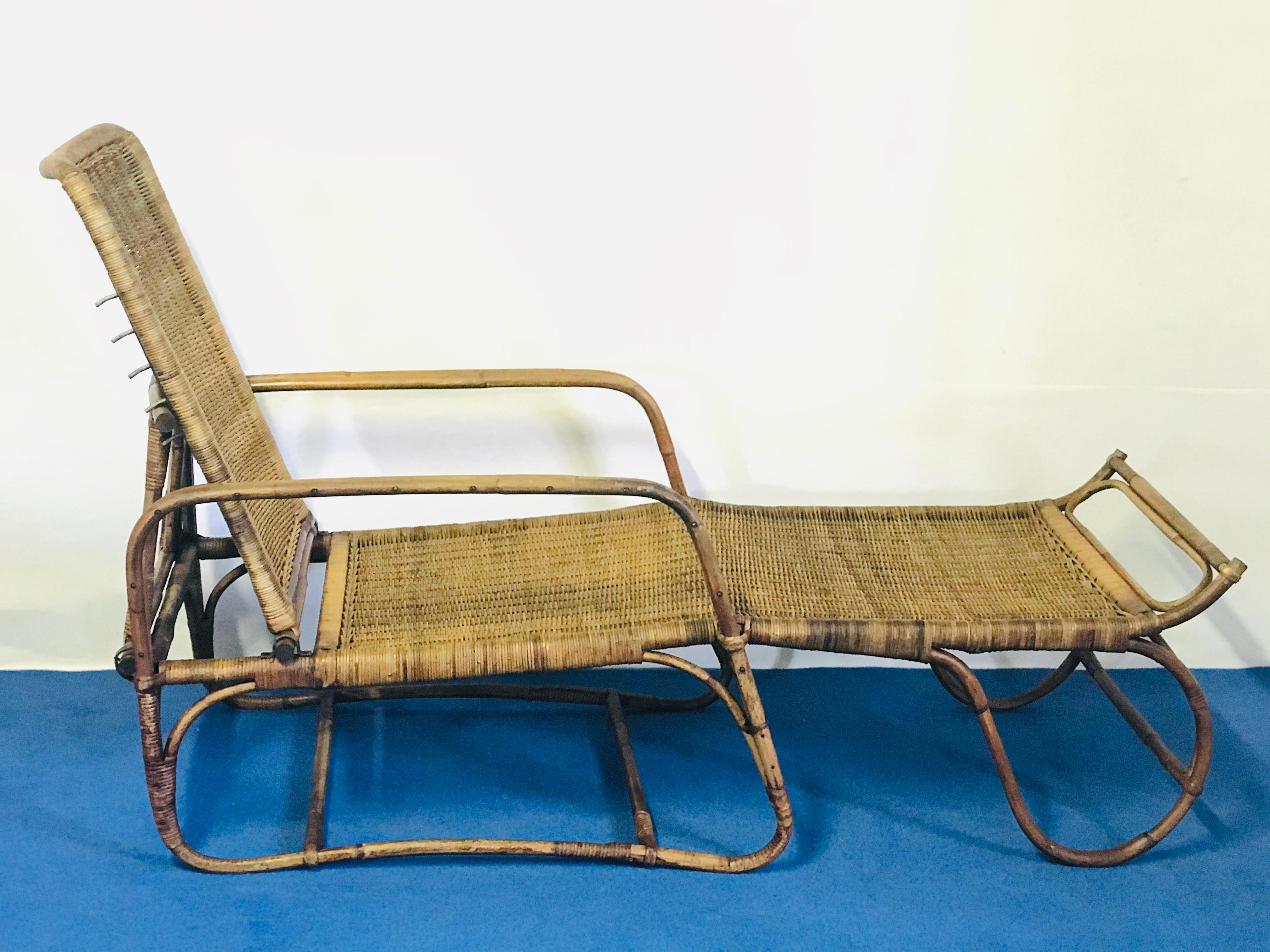 Mid-20th Century Sofa Bamboo, 1930 For Sale
