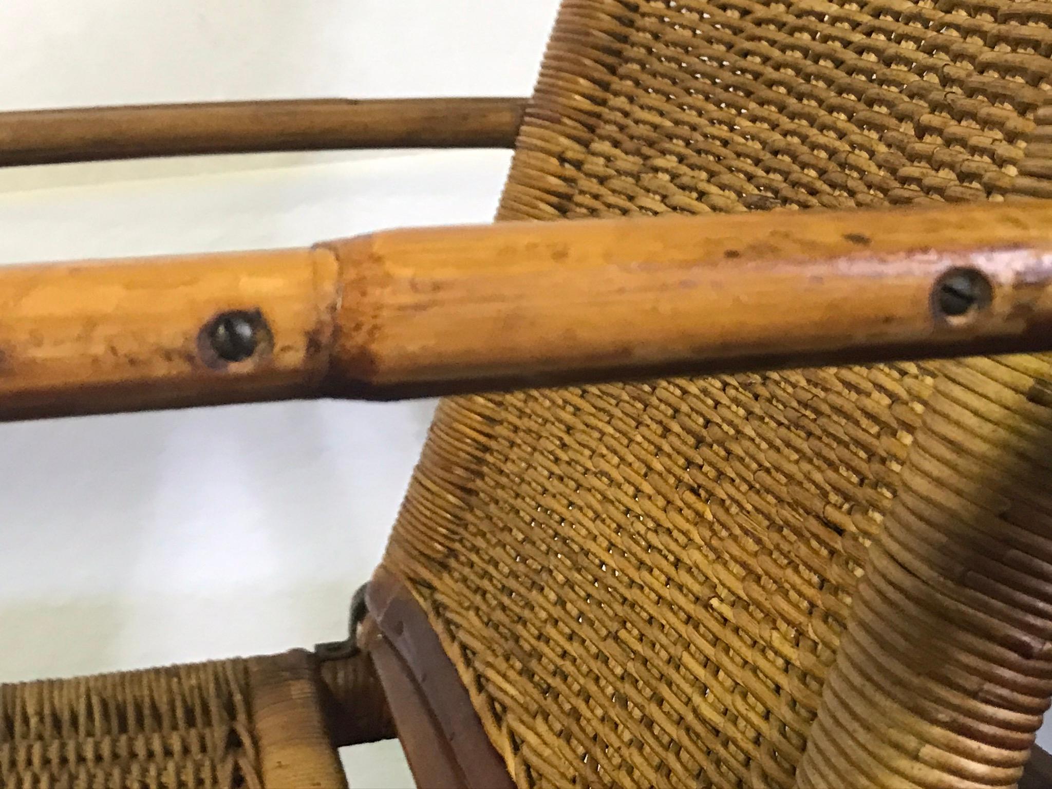 Sofa Bamboo, 1930 For Sale 2