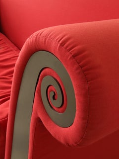 Canapé Bateau, cadre tapissé/iron par Maroeska Metz