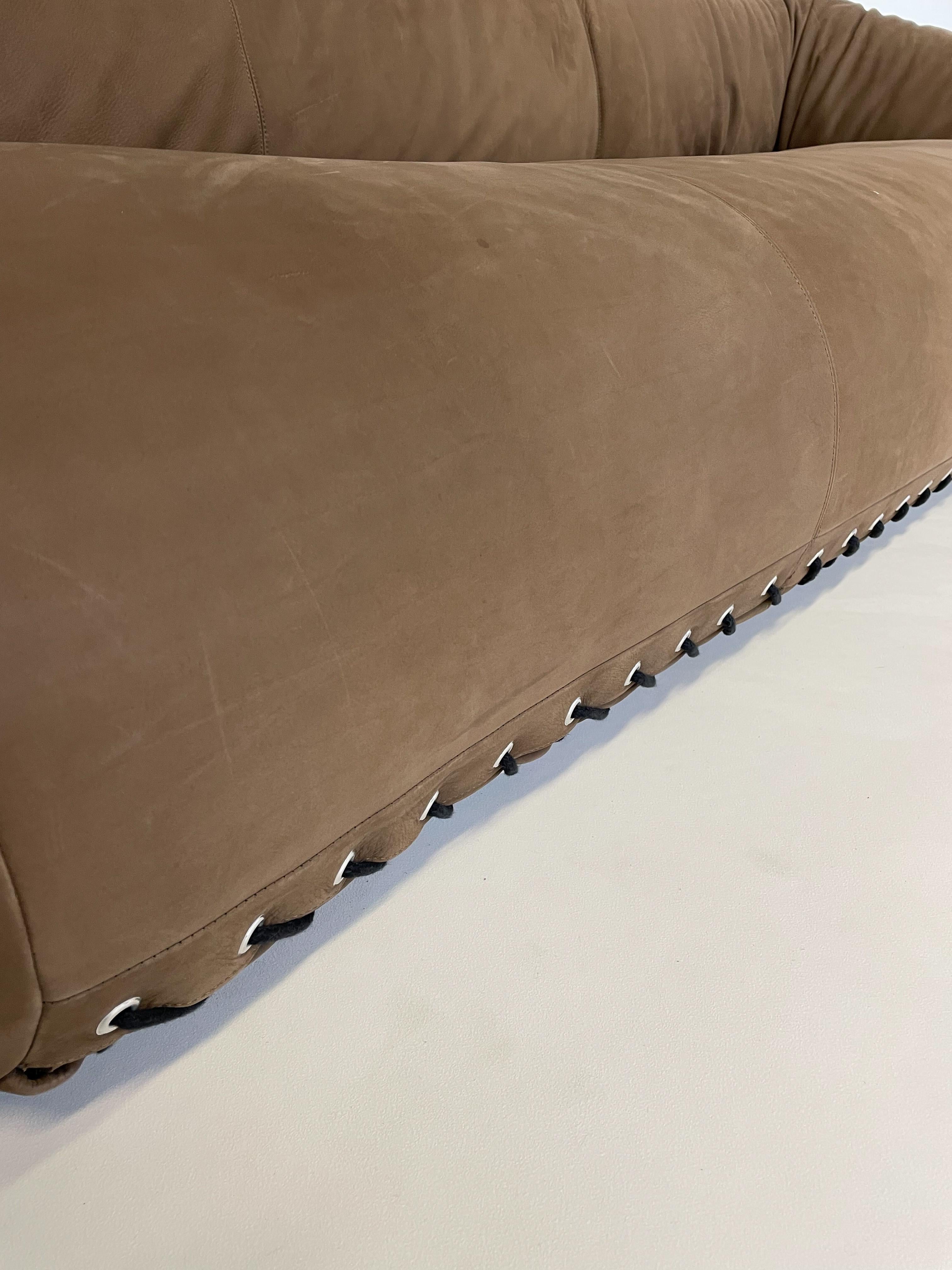 Suede Sofa / Bed ''Anfibio