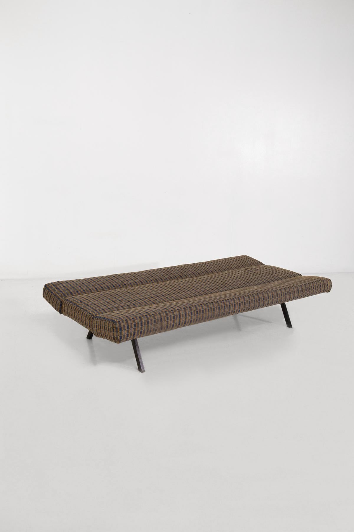 Schlafsofa von Rito Valla für IPE Bologna, Originalstoff (Moderne der Mitte des Jahrhunderts) im Angebot