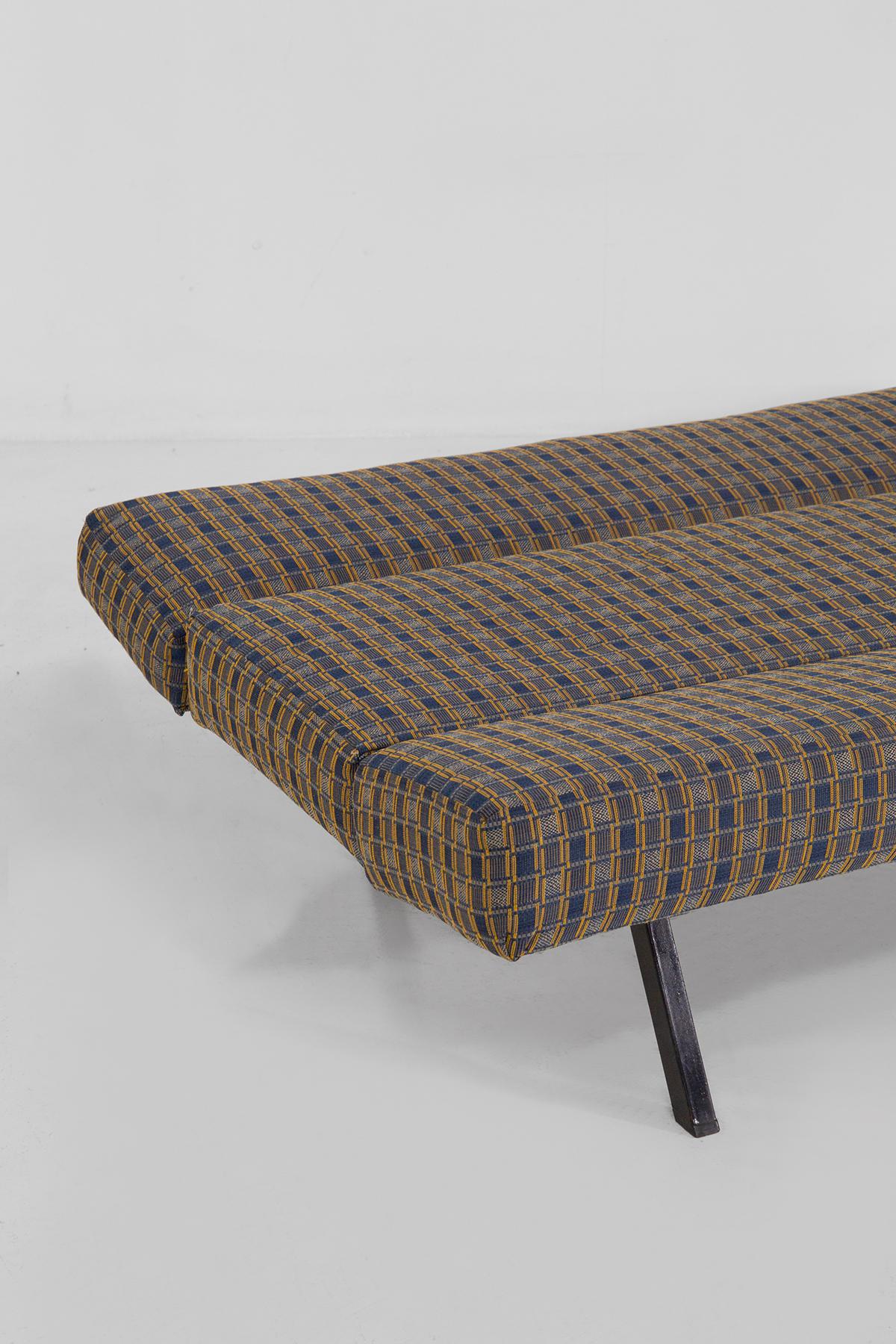 Schlafsofa von Rito Valla für IPE Bologna, Originalstoff (Mid-20th Century) im Angebot
