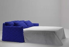 Schlafsofa Gervasoni Ghost 15 Entwurf Paola Navone - 3D Blu