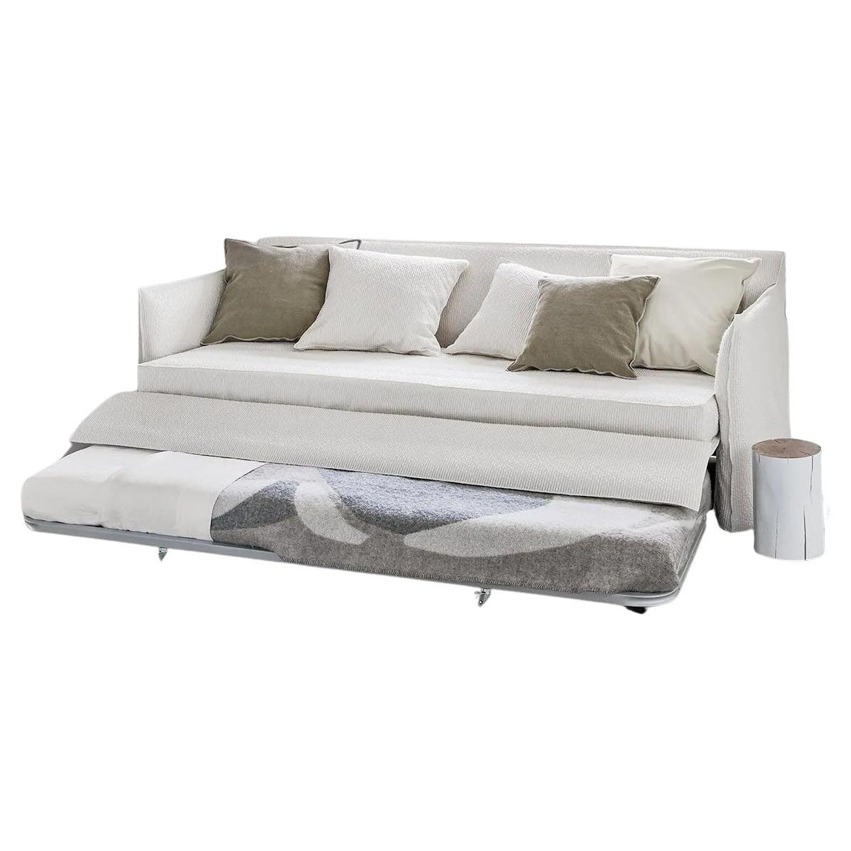 Schlafsofa Gervasoni Ghost 19 Entwurf Paola Navone -  Kordsamt Match Point im Angebot