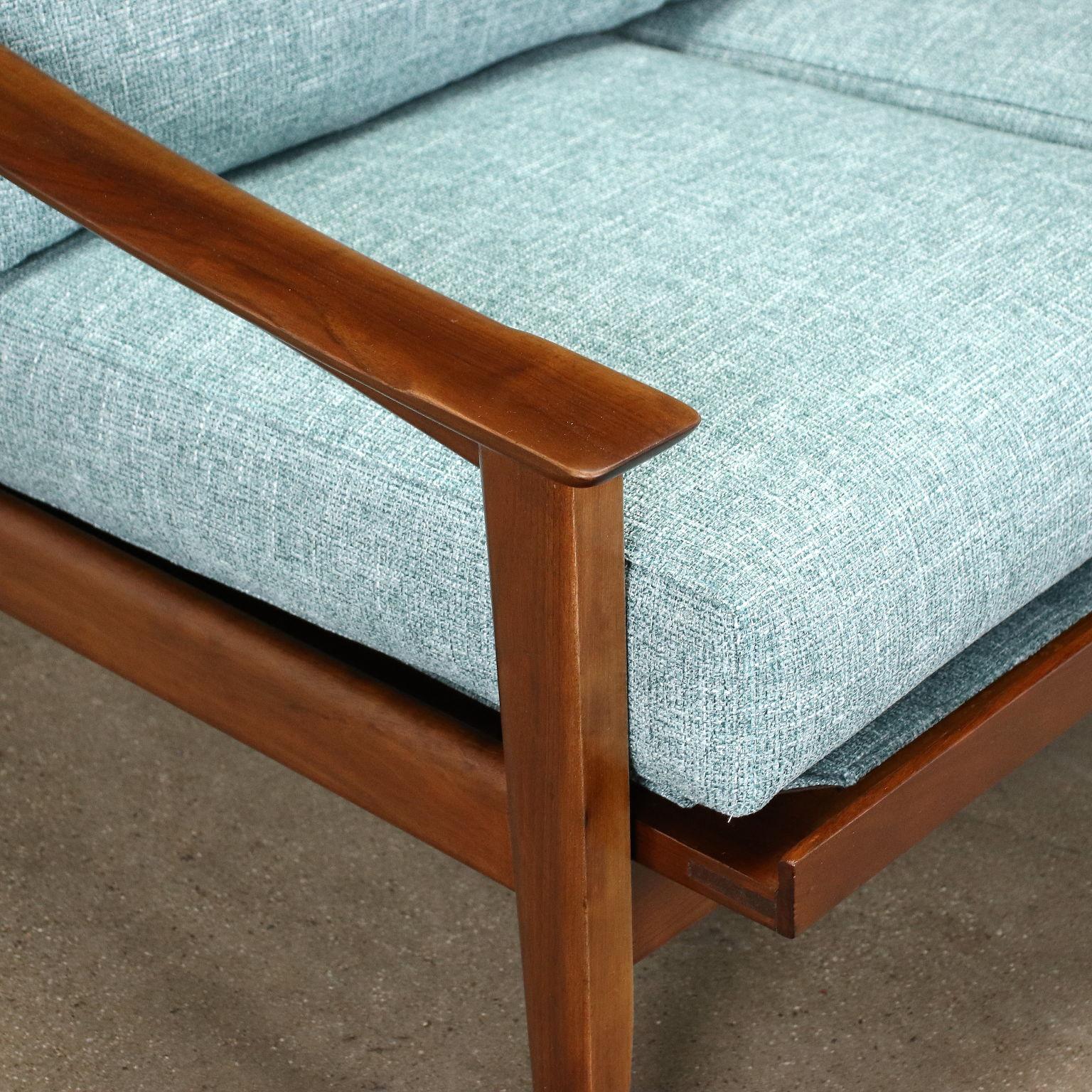 Italian Sofa Beech Foam Italy 1960s