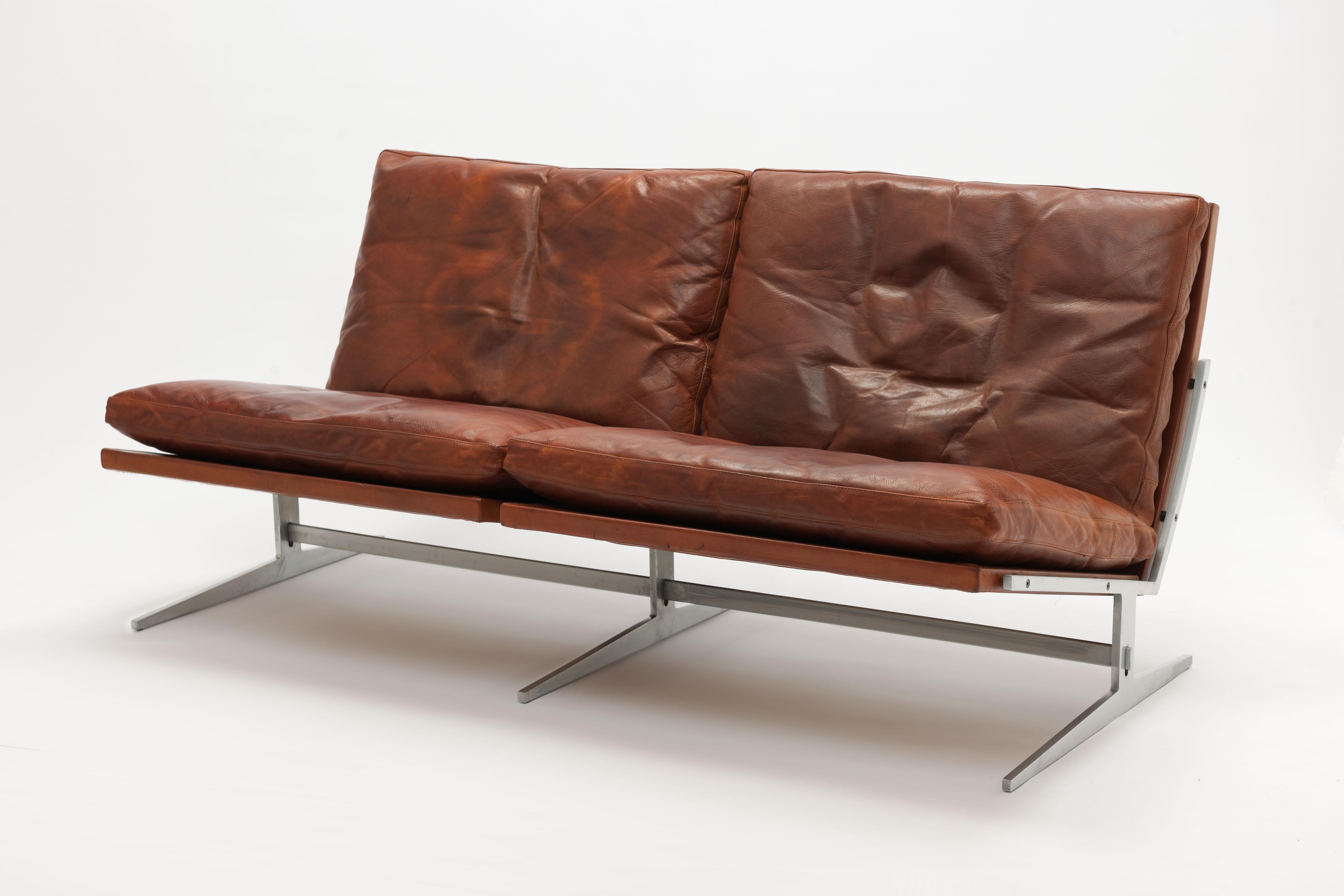 Sofa BO-562 by Jørgen Kastholm and Preben Fabricius, Bo-Ex Denmark, 1960s 6