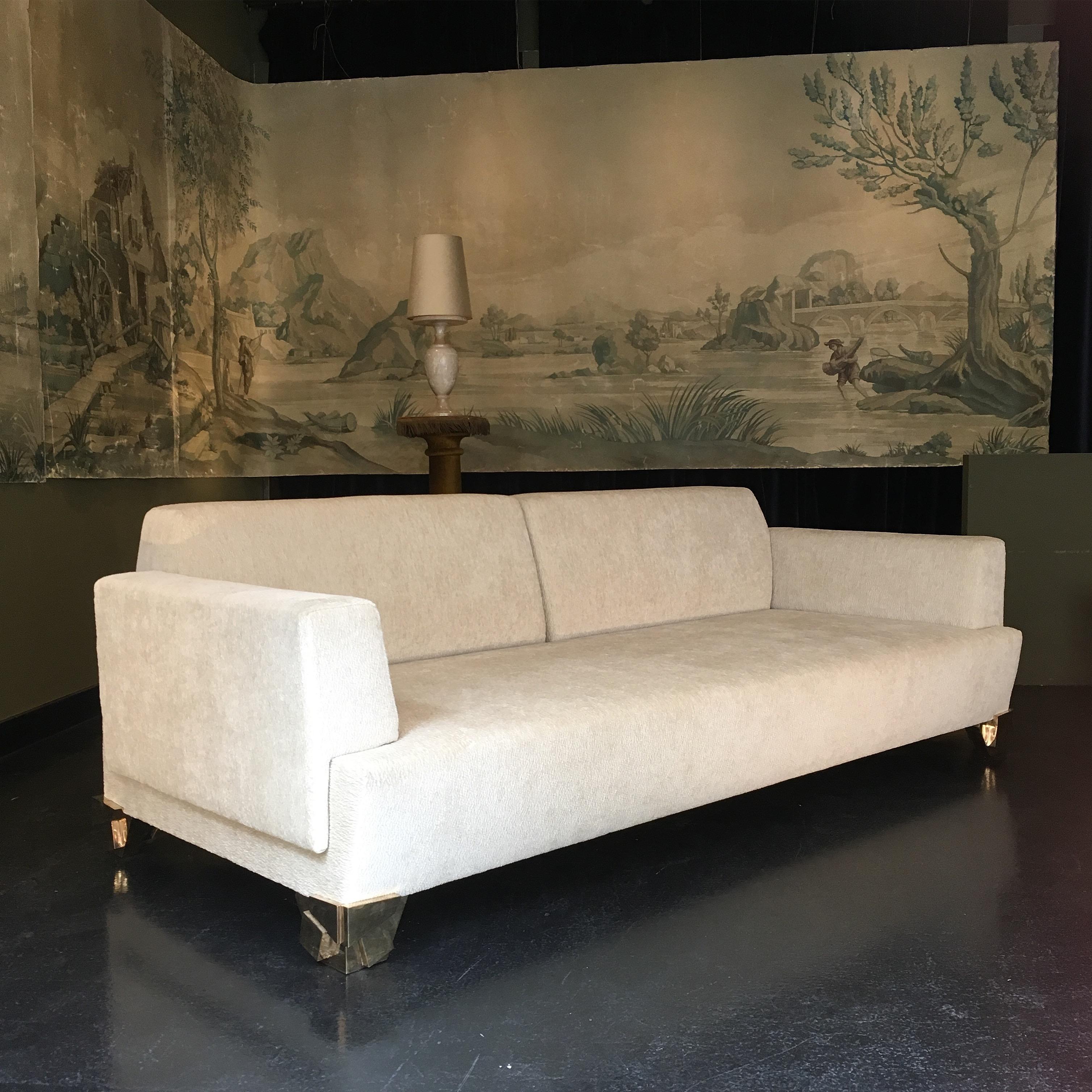 Futurist Sofa by a French Designer, Limited Edition  For Sale