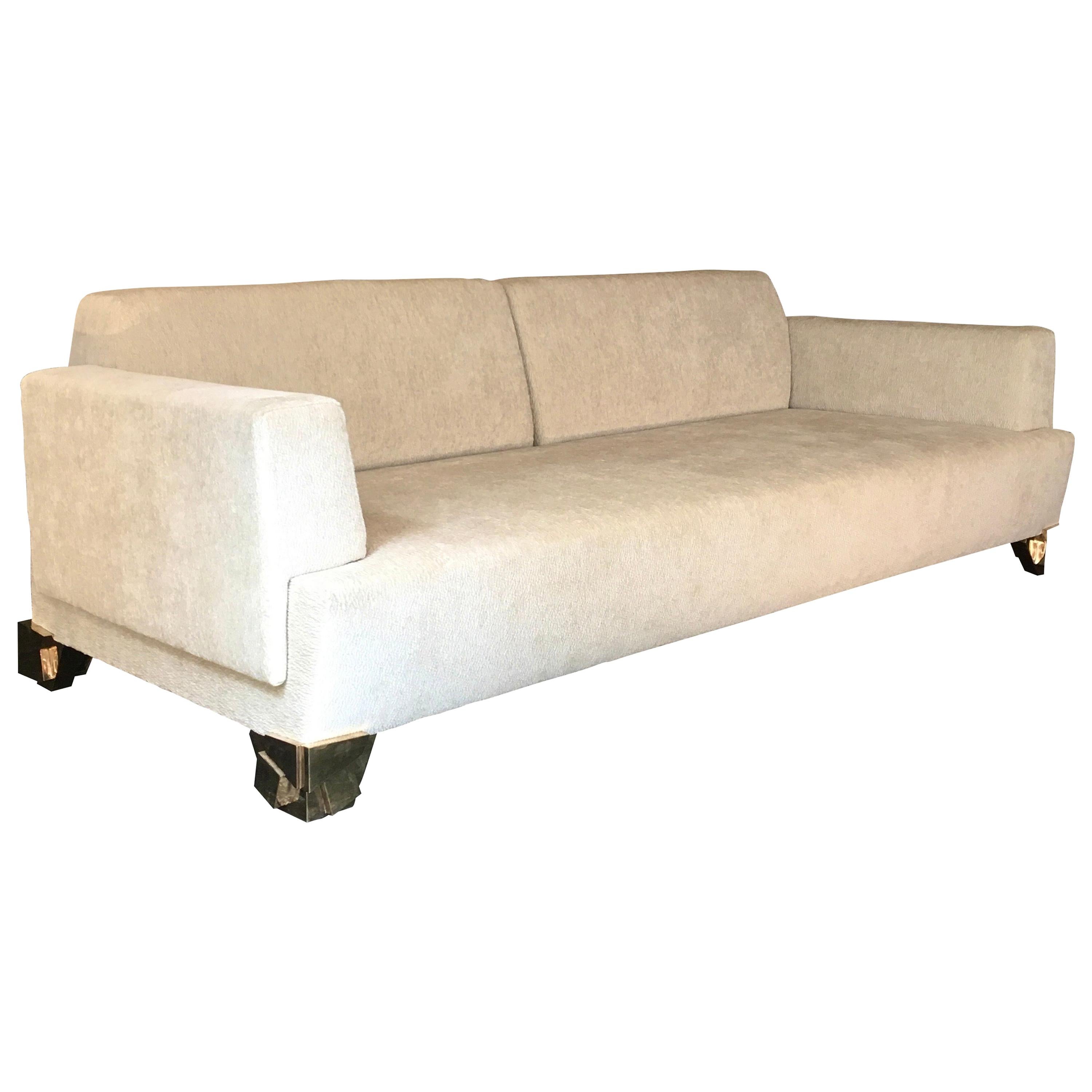 Sofa by a French Designer, Limited Edition  For Sale