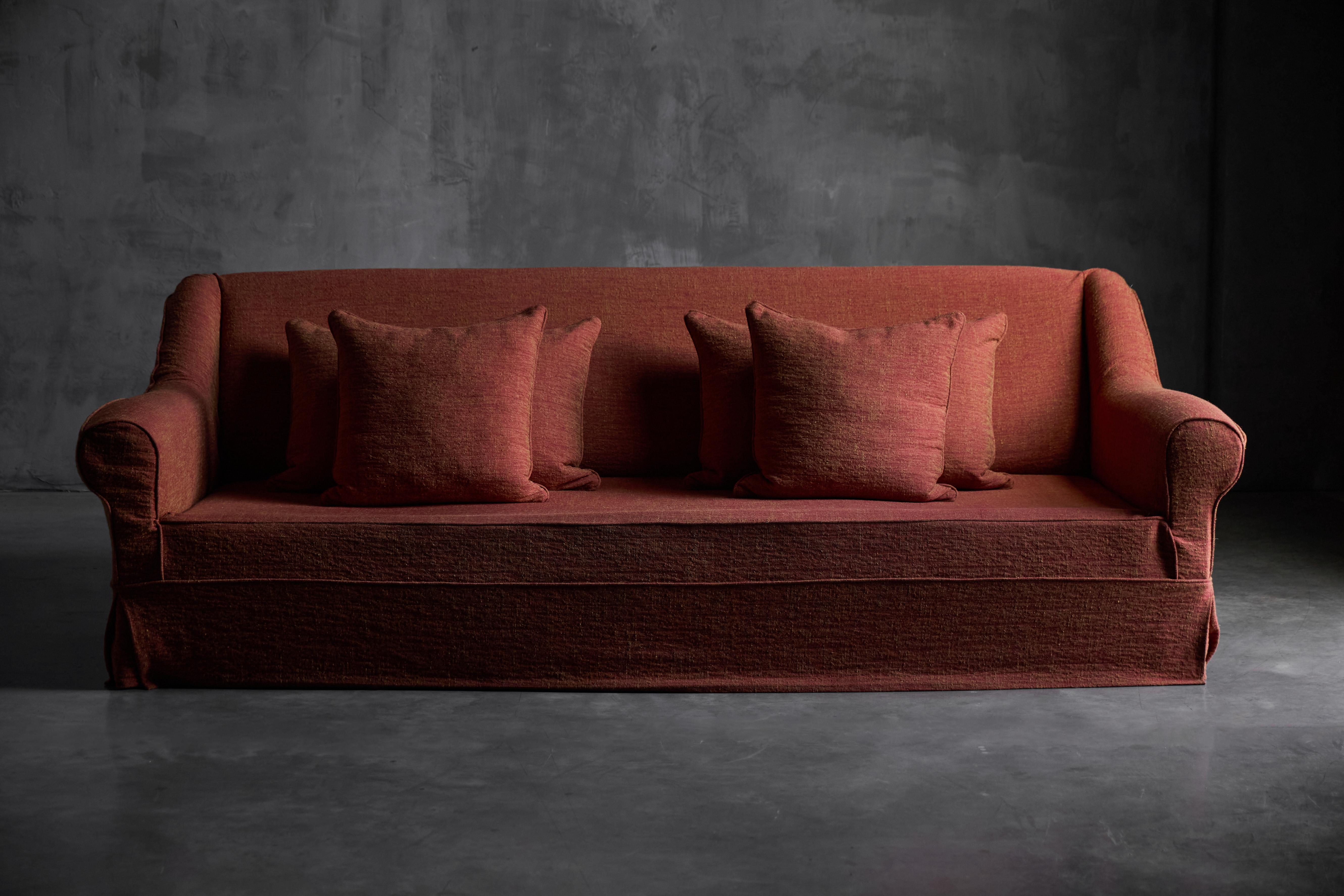 Sofa by Axel Vervoordt, Belgium, 21st Century (Rustikal) im Angebot